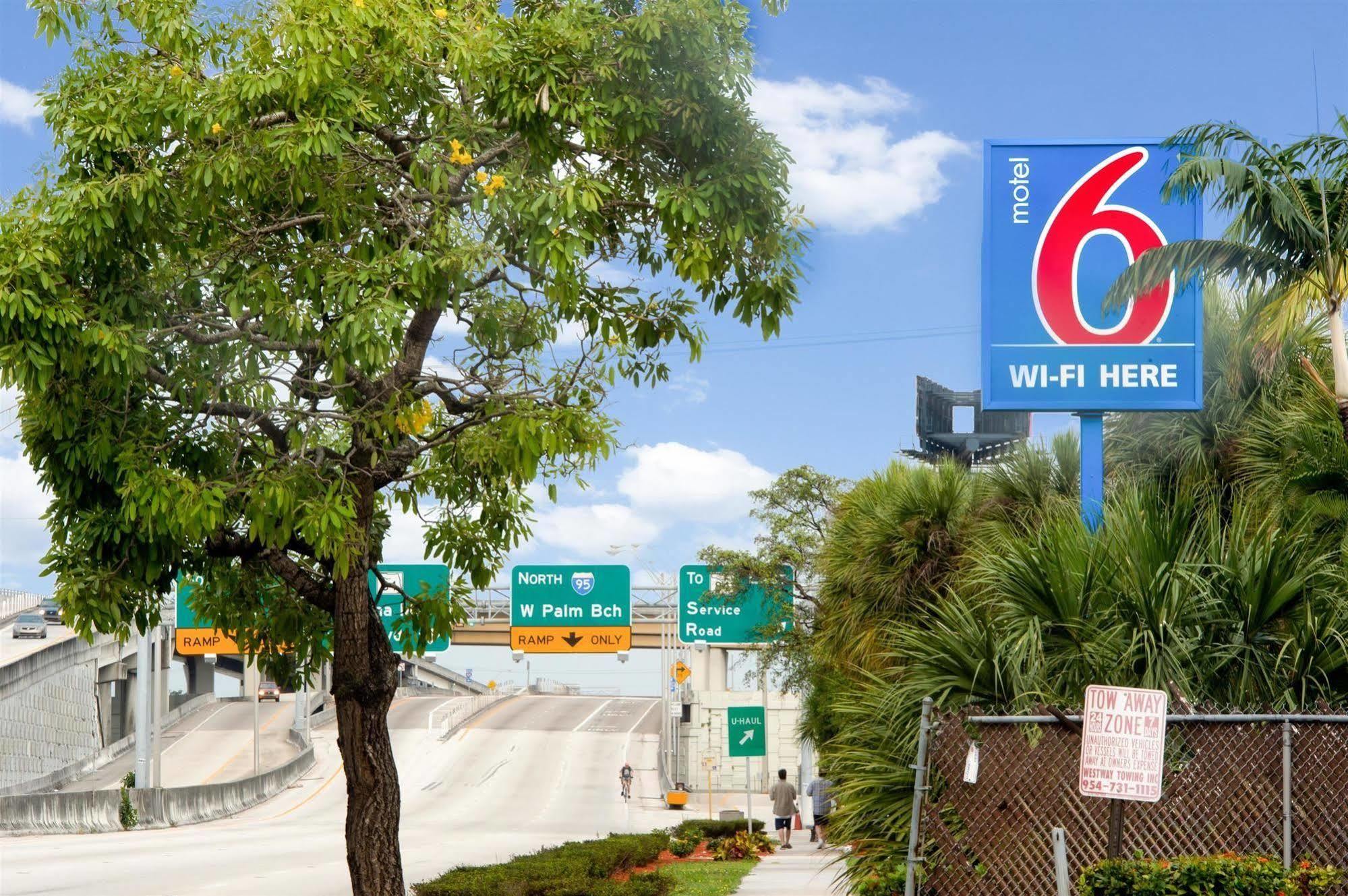 Motel 6-Fort Lauderdale, Fl Экстерьер фото